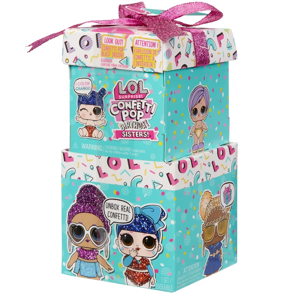 L.O.L. Surprise! Confetti Pop Bday Sisters Doll