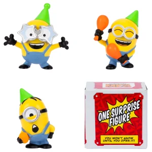Despicable Me 4 Minions Party Bus Bunch 4 Fig Pack