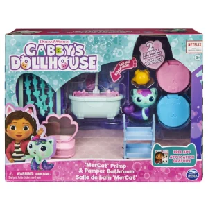Gabby's Dollhouse - Mercat Primp & Pamper B/room