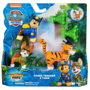 Paw Patrol Jungle Pups - Chase Tracker & Tiger Fig