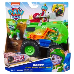 Paw Patrol Rescue Wheels Recycle Truck Rocky Veh