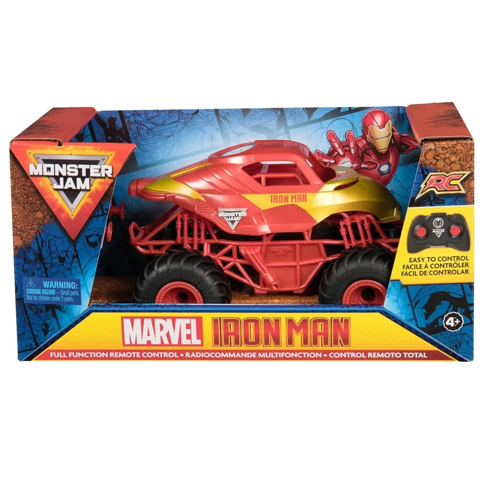 Monster Jam x Marvel 1:24 Iron Man RC Vehicle