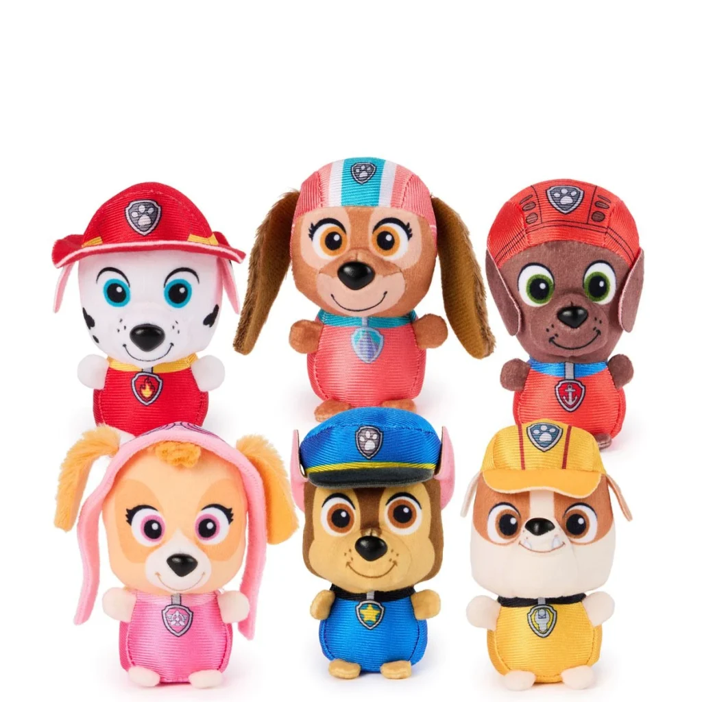 Paw Patrol 9cm Soft Toy (Styles Vary)