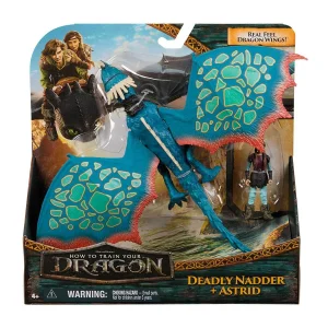 How to Train Your Dragon Deadly Nadder and Astrid