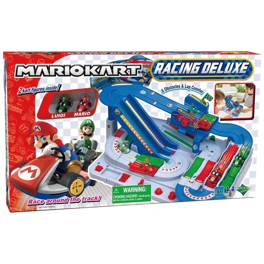 Super Mario Kart Racing Deluxe Playset