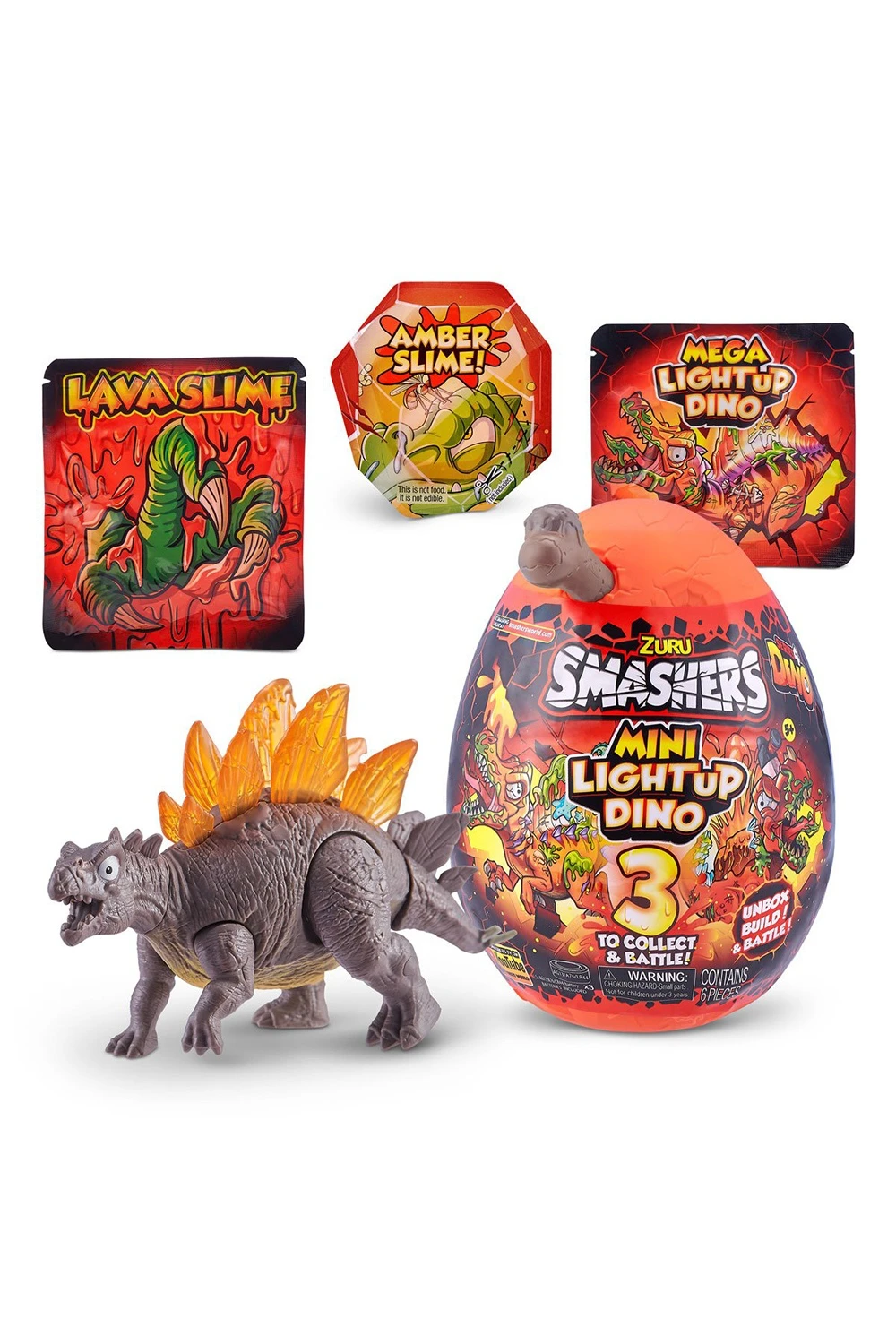 Smashers Series 4 Mini Light up Dino Surprise Egg
