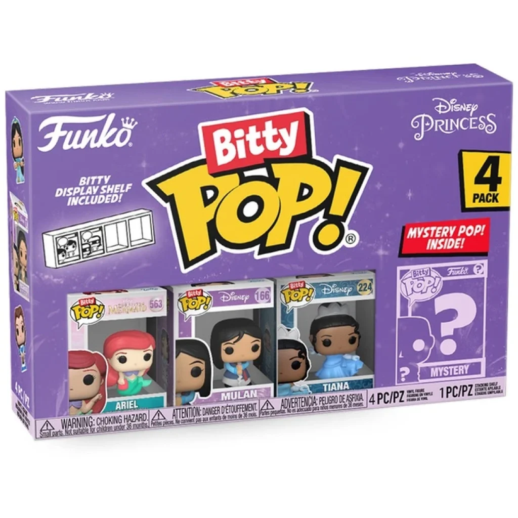 Funko Bitty Pop! Disney Princess - Ariel 4 Pack