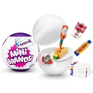 Mini Brands Series 4 Capsule by ZURU (Styles Vary)
