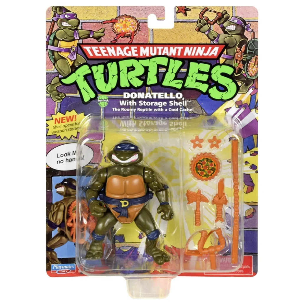 Ninja Turtles - Donatello Fig with Storage Shell