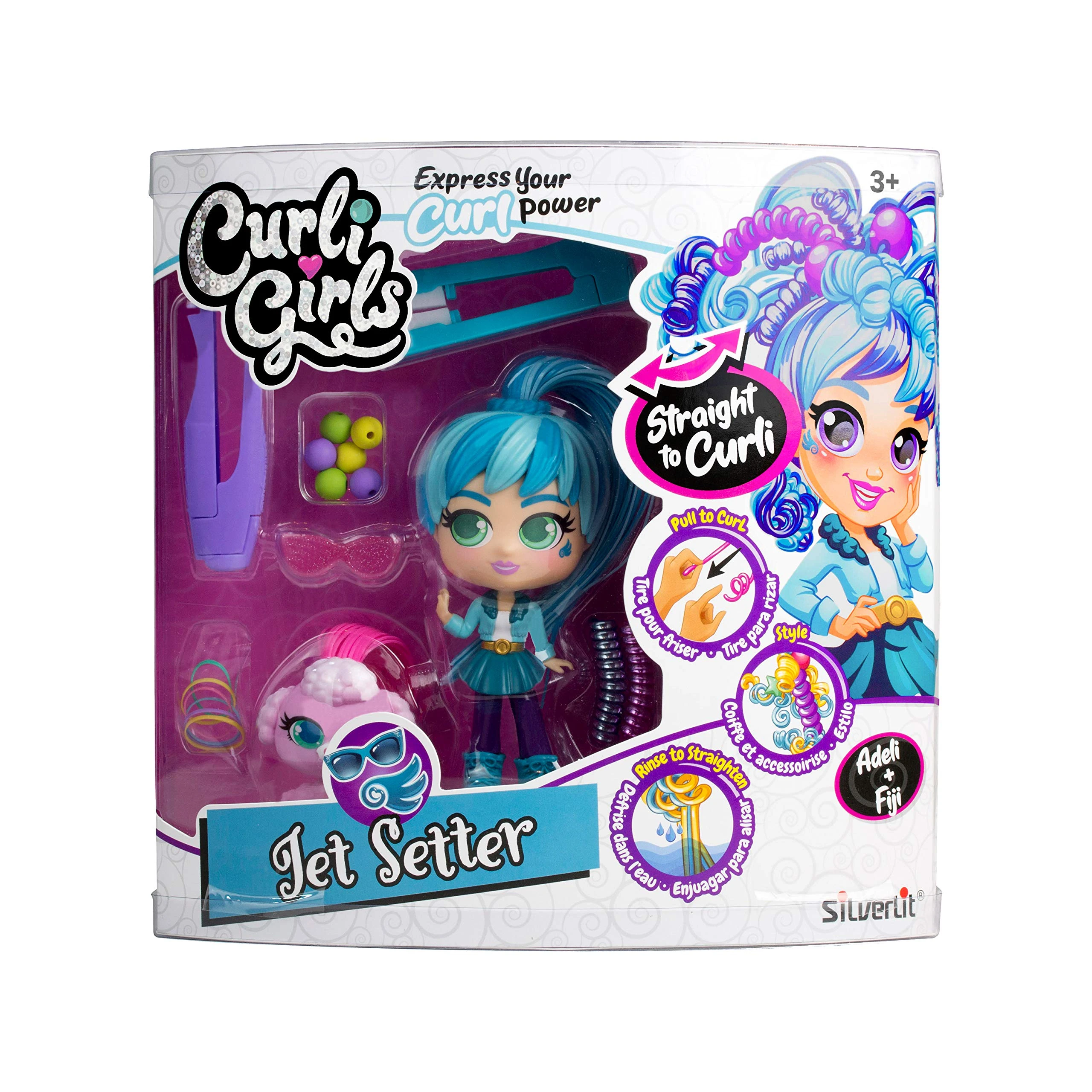 Curli Girls Deluxe Doll (Styles Vary)