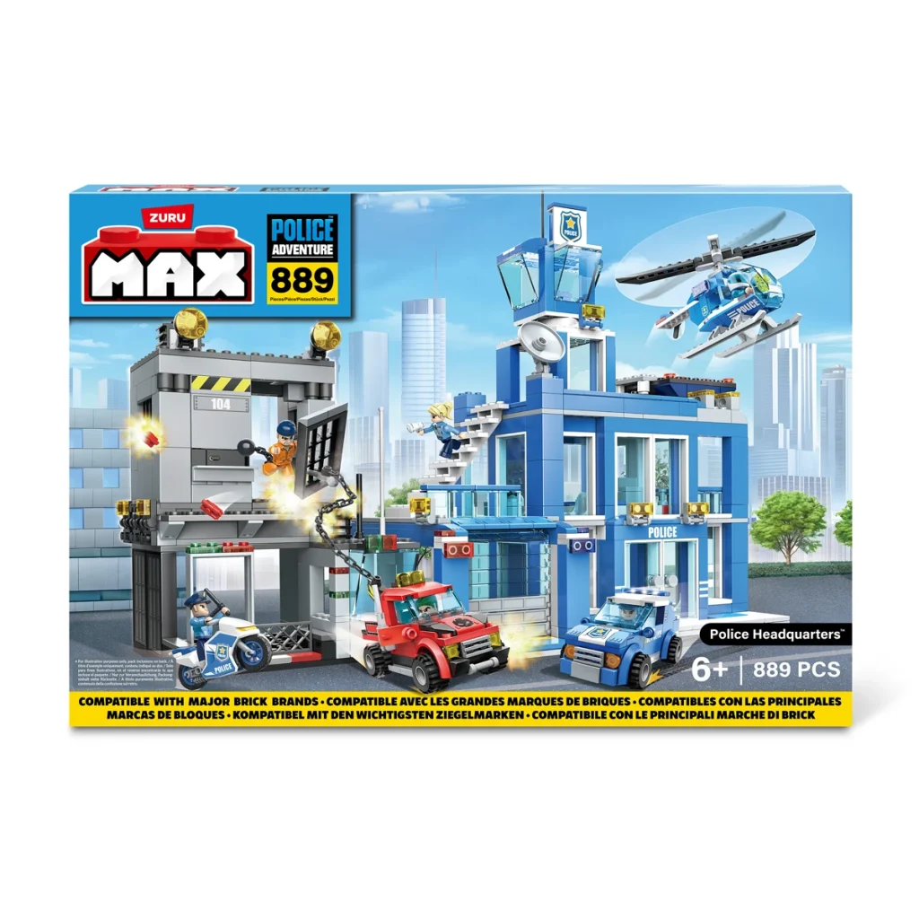 MAX City Police Headquarters Construction Set