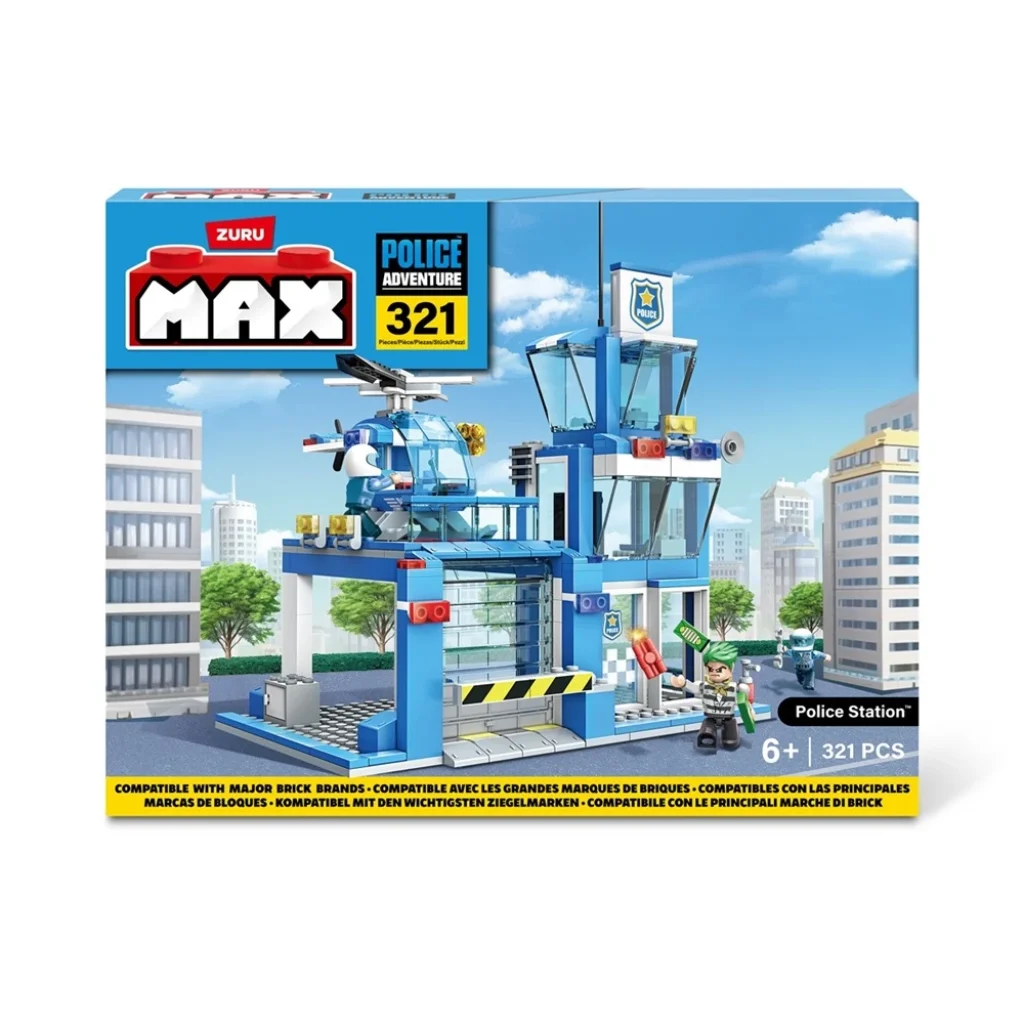 MAX City Police Adventure Police Station Cons Set