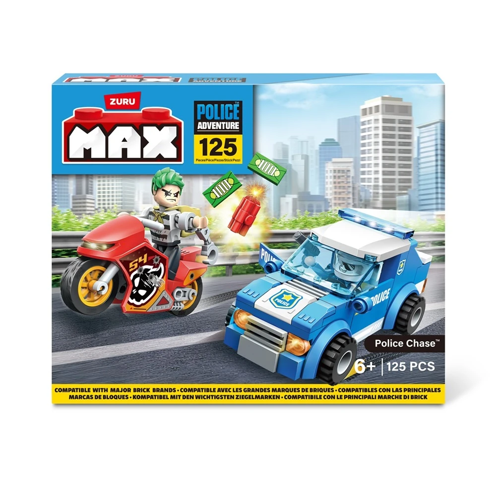 MAX City Police Adventure Police Chase Cons Set