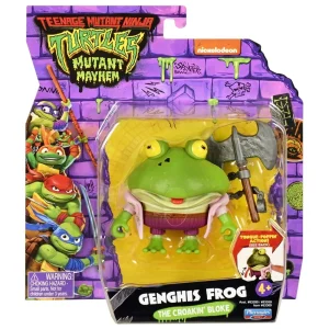 Teenage Mutant Ninja Mayhem Genghis Frog Figure