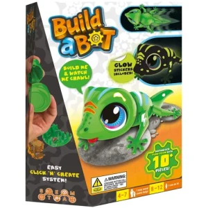 Build A Bot Glow Gecko Buildable Electronic Pet