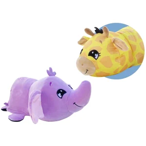 FlipaZoo Mushmillows - Giraffe & Elephant Soft Toy