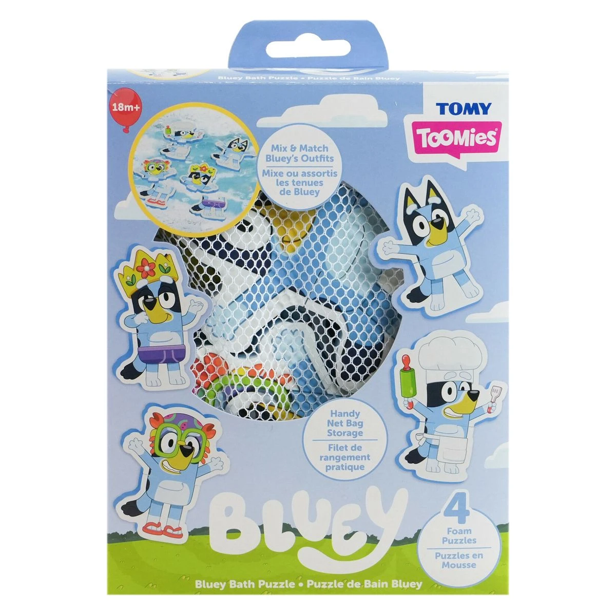 Tomy Toomies Bluey Bath Puzzle