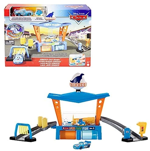 Disney Pixar Cars: Dinoco Colour Change Car Wash P