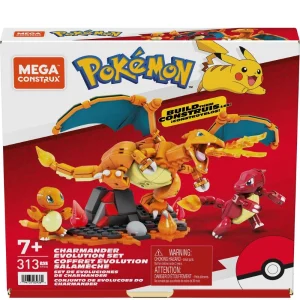 Pokemon Mega Chamander Evolution Construction Set