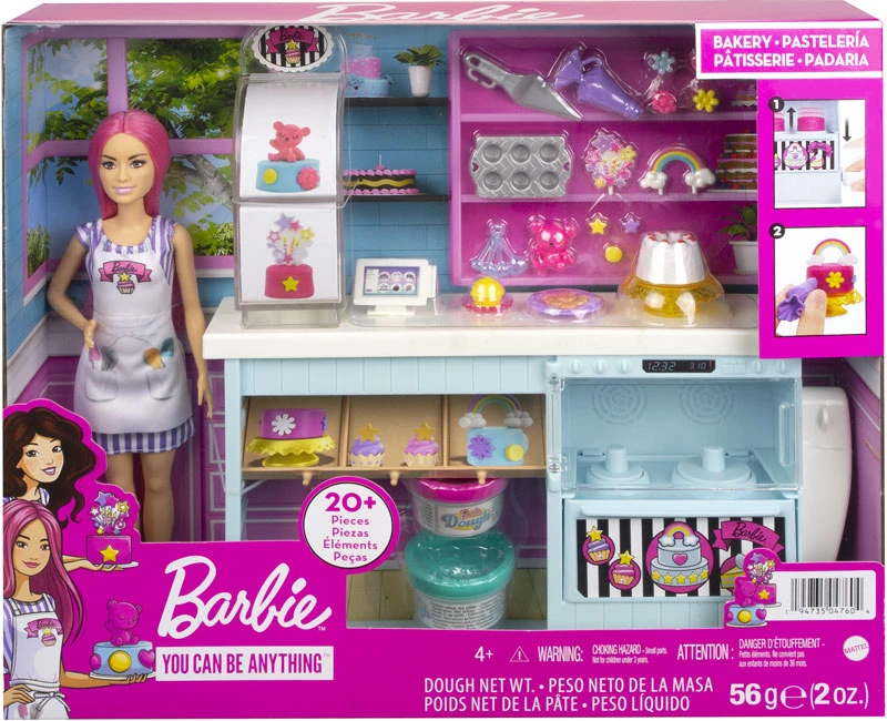 Barbie Bakery Playset with Doll and Accessories