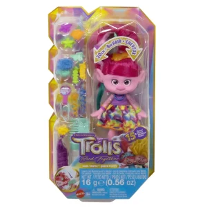 DreamWorks Trolls - Hair-Tastic Queen Poppy Doll