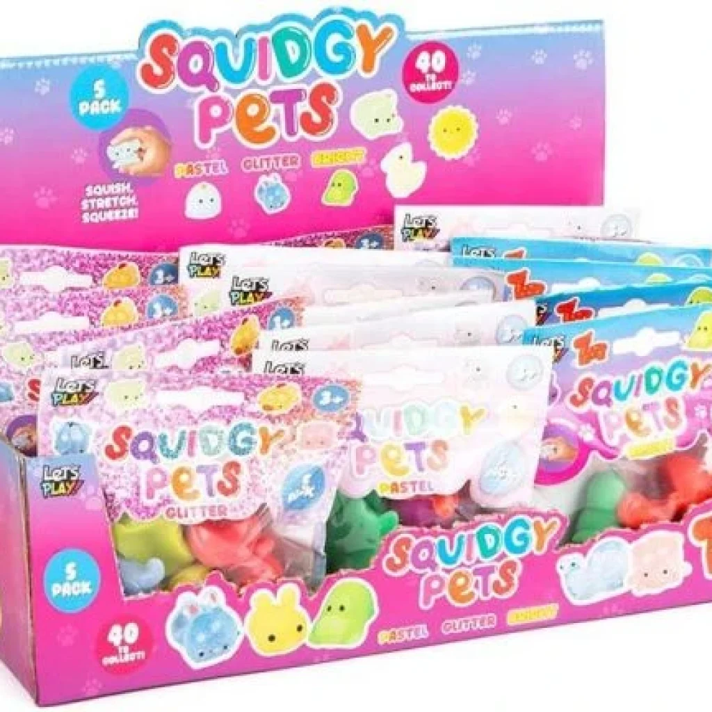 Squidgy Pets 3 Pcs Pack