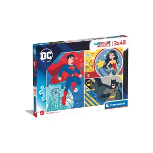 Clementoni DC Comics JL 3x48 Pcs