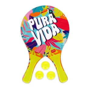 Pura Vida themed Beach Rackets