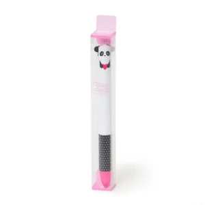 2 Colour Pen Pink & Black - Panda