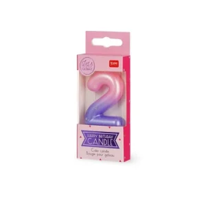 Cake Candle - 2 - Pink