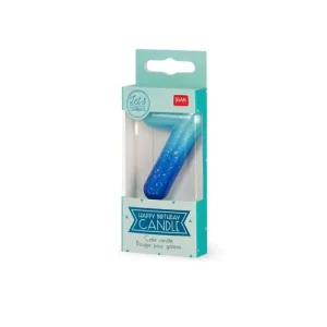 Cake Candle – 7 – Blue