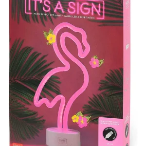 Neon Effect Led Lamp - Flamingo