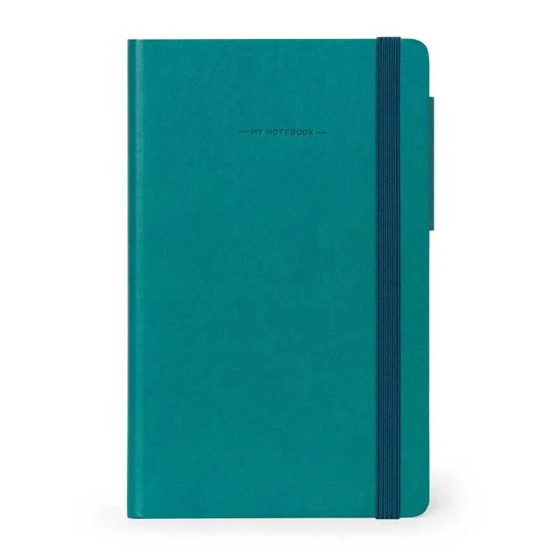 Notebook - Large Lined - Malachite Green