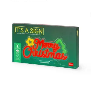 Xmas led Neon Effect Light-Up Sign – Merry Xmas