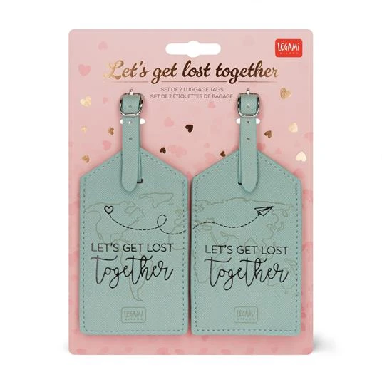 Luggage Tag - Let's Go x 2