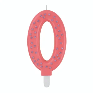 Maxi Cake Candle - 0 - Pink