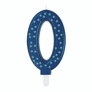 Maxi Cake Candle - 0 - Blue