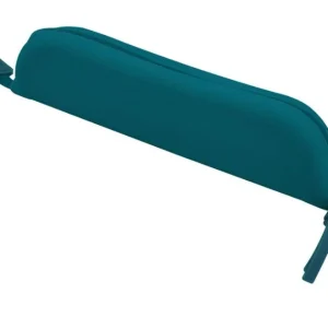 Soft Silicone Pencil Case Petrol Blue