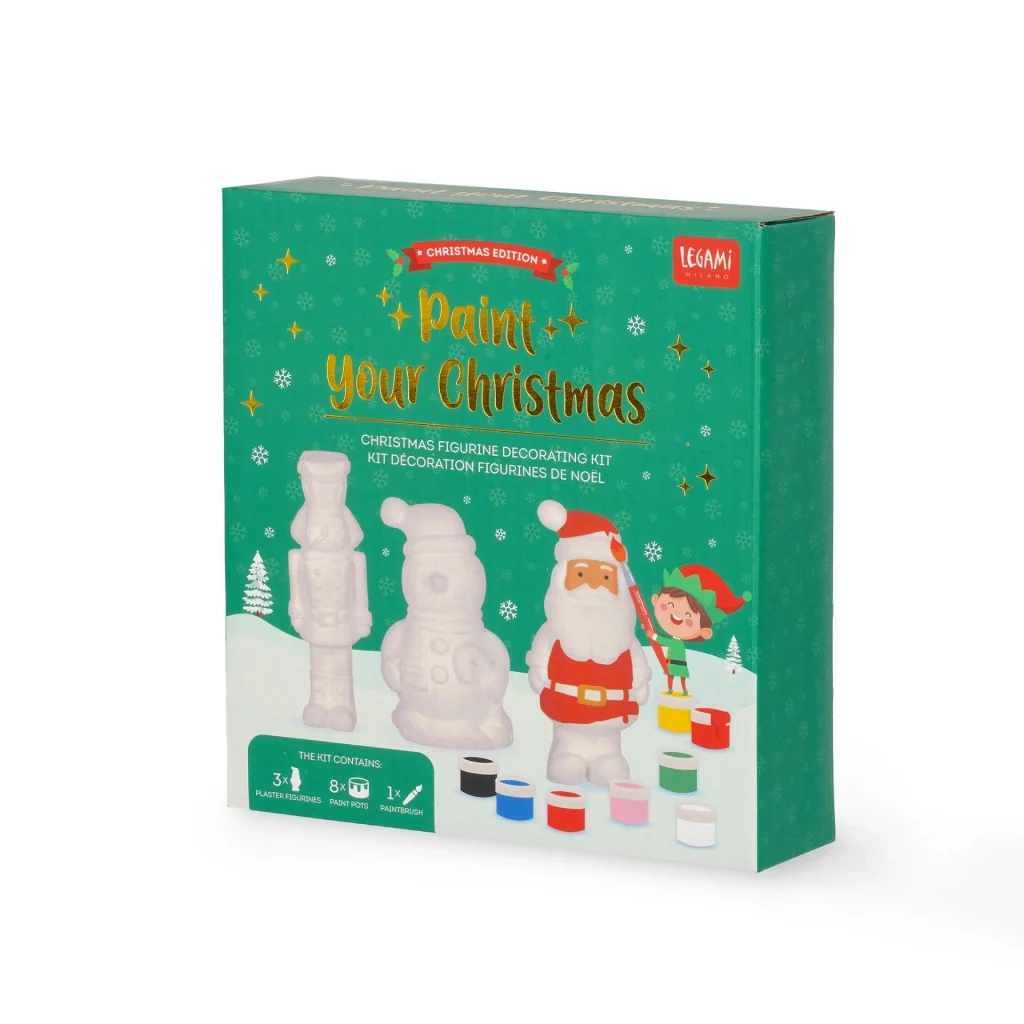 Xmas Christmas Figurine Paint & Decor Kit