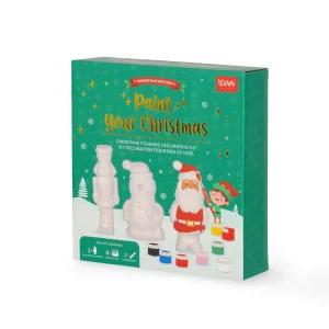 Xmas Christmas Figurine Paint & Decor Kit