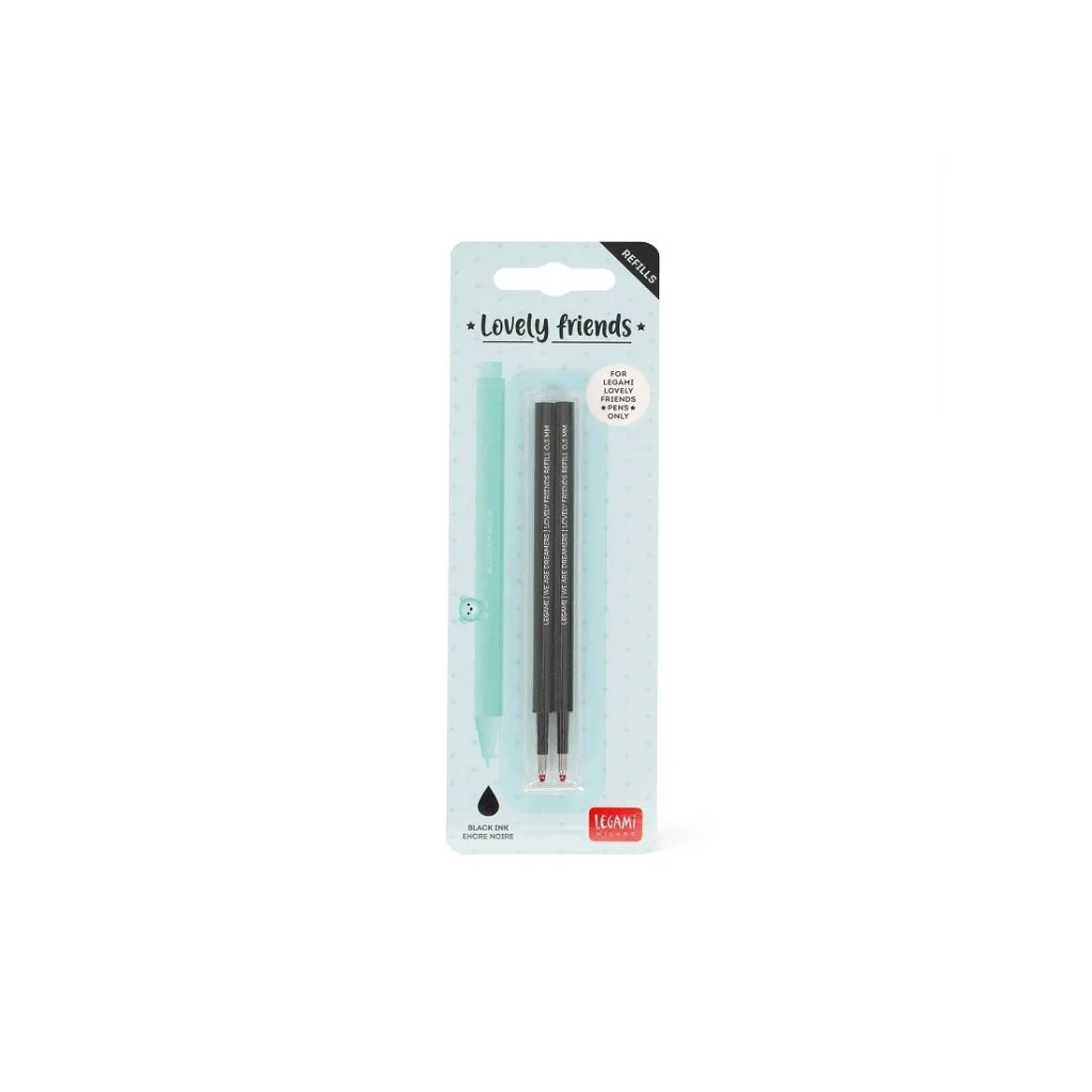 Erasable Pen Refills x 2 Pcs - Black