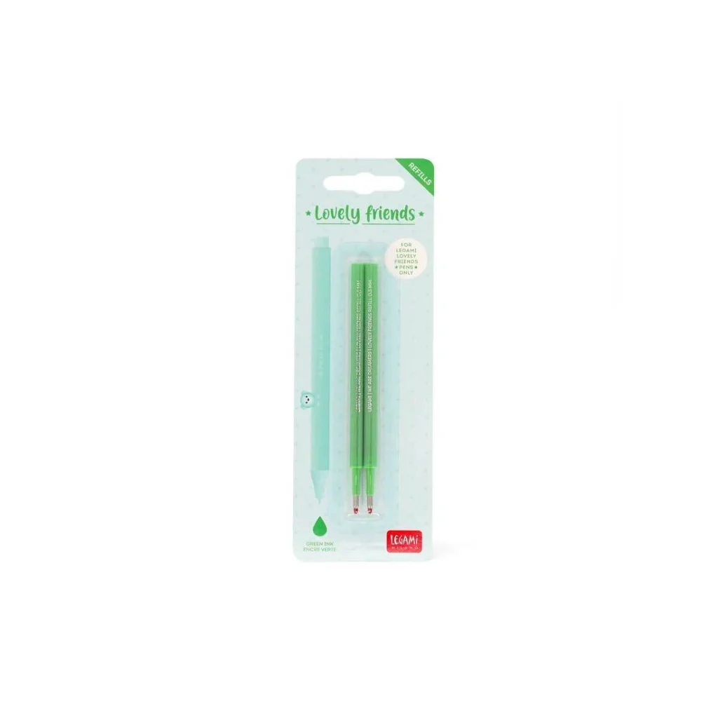 Erasable Pen Refills x 2 Pcs - Green