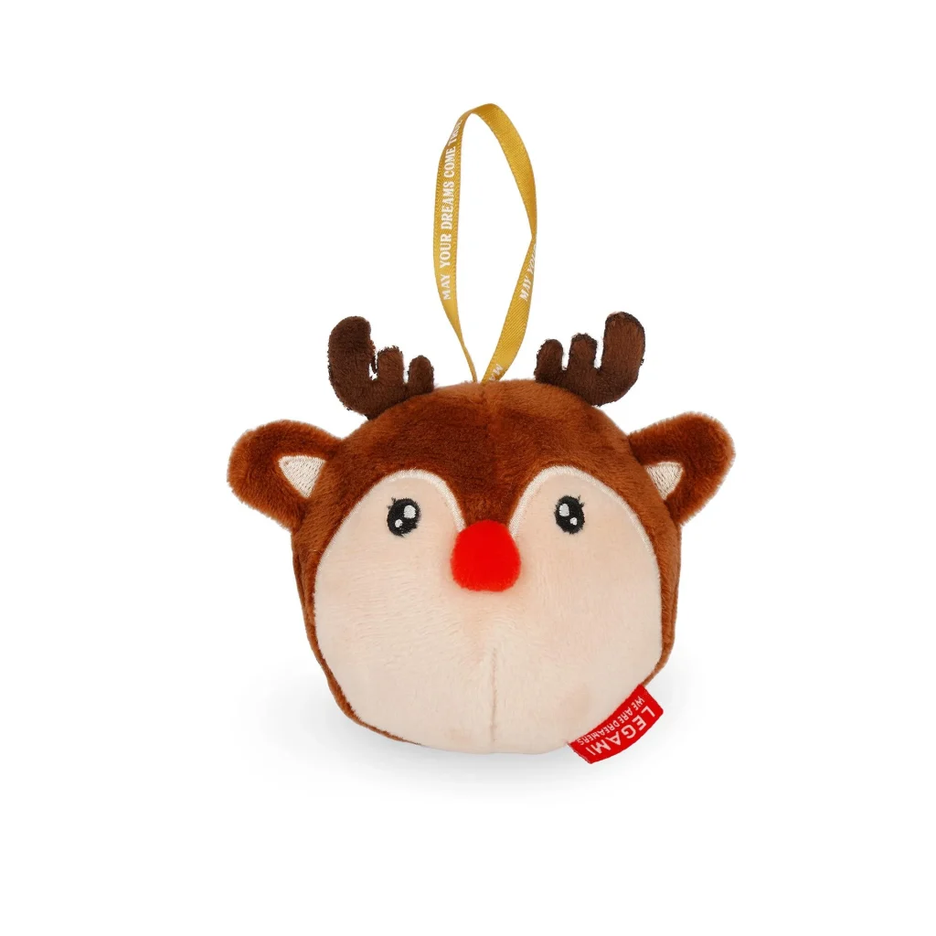 Xmas Ho-Ho-Oh Plush Reindeer Christmas Decor