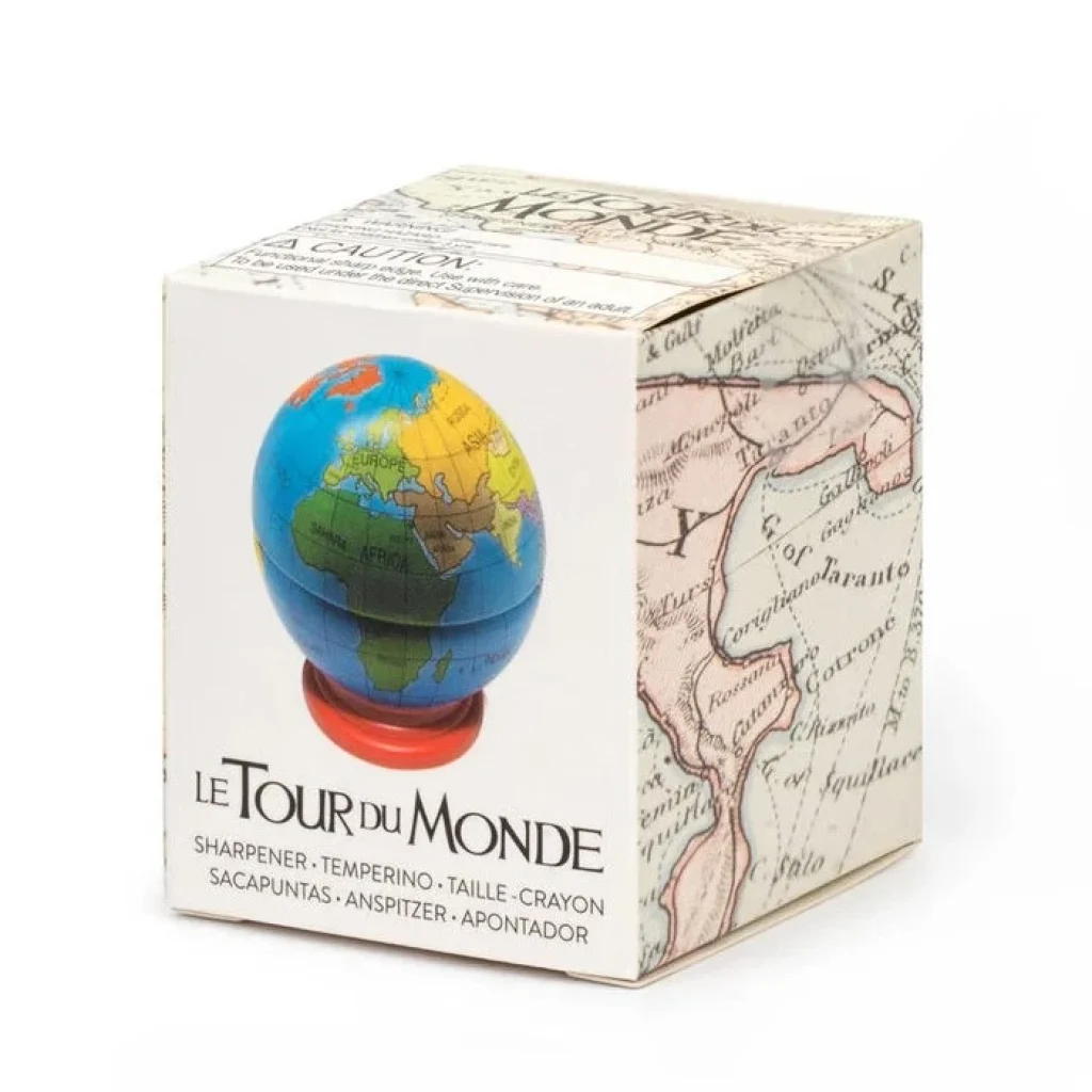 Pencil Sharpener with Eraser -  Le Tour Du Monde