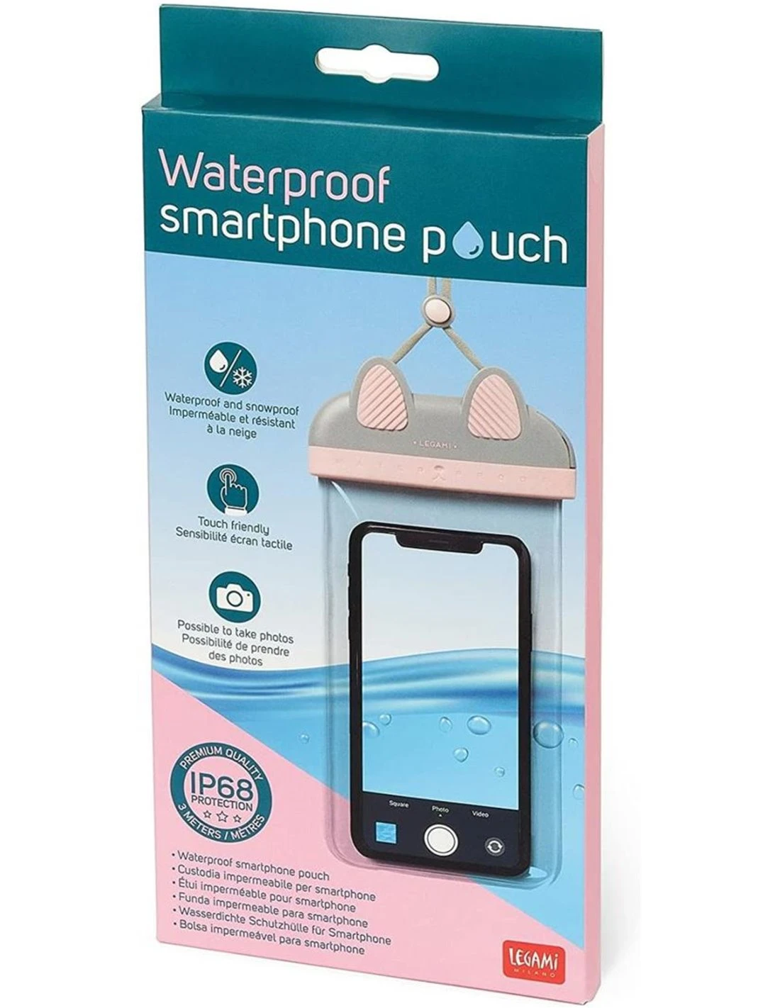 Waterproof Smartphone Pouch - Kitty - Image 2