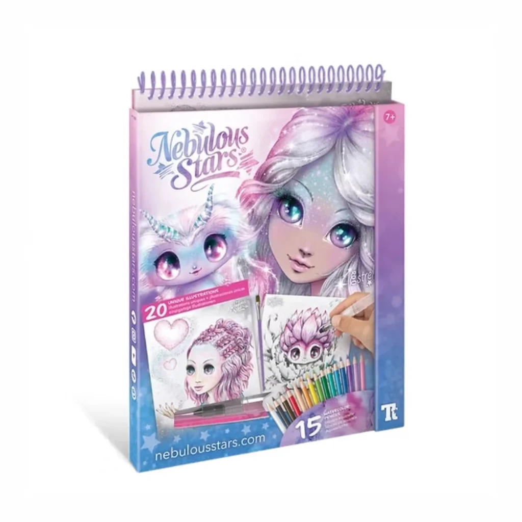 Nebulous Stars Watercoloring Book Set