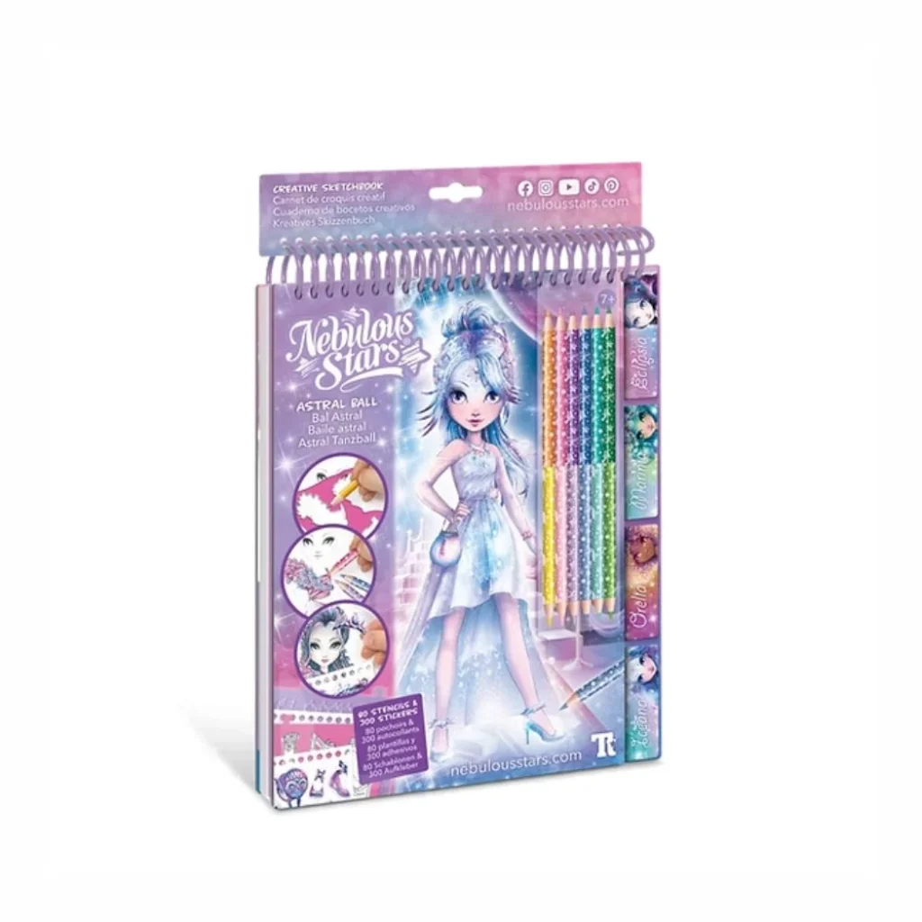 Nebulous Stars Fashion Sketchbook - Astral Ball