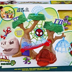 Hasbro Spidey & Friends Dino Webs Treehouse P/set