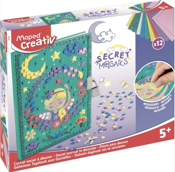 Maped Creativ - Secret Mosaics - My Secret Journal