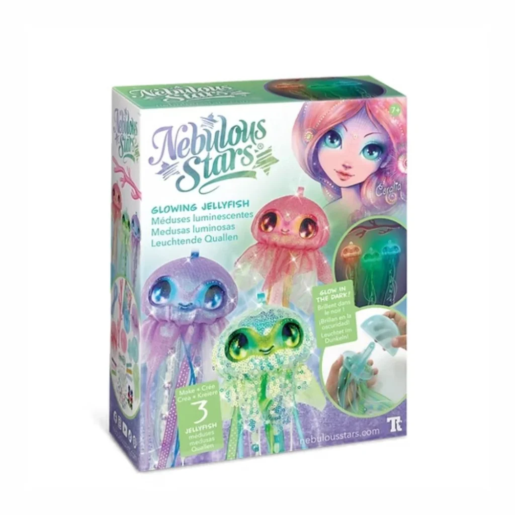 Nebulous Stars Glowing Jellyfish